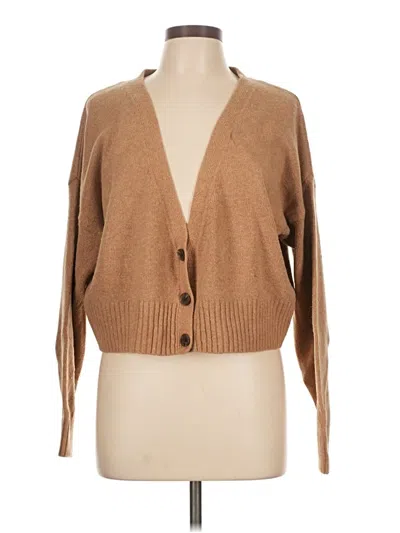Pre-owned Gap Cardigan Sweater In Brown