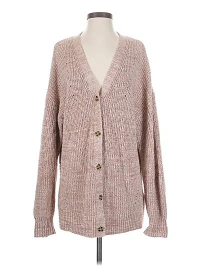 Pre-owned Gap Cardigan Sweater In Brown