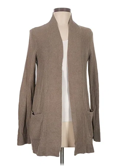 Pre-owned Gap Cardigan Sweater In Brown