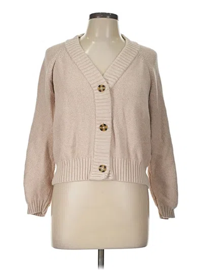 Pre-owned Gap Cardigan Sweater In Brown