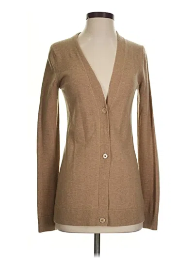 Pre-owned Gap Cardigan Sweater In Brown