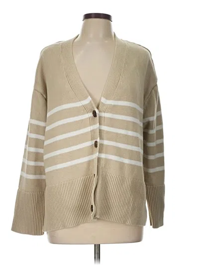 Pre-owned Gap Cardigan Sweater In Brown