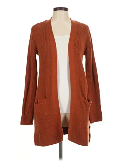 Pre-owned Gap Cardigan Sweater In Brown