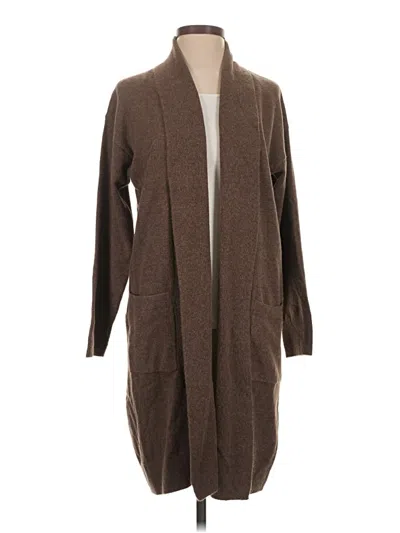 Pre-owned Gap Cardigan Sweater In Brown
