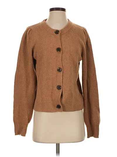 Pre-owned Gap Cardigan Sweater In Brown