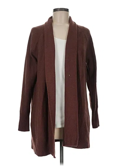 Pre-owned Gap Cardigan Sweater In Brown