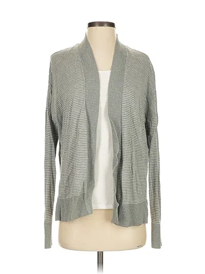 Pre-owned Gap Cardigan Sweater In Gray
