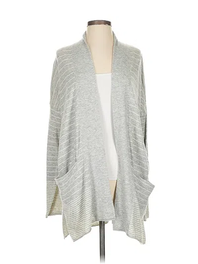 Pre-owned Gap Cardigan Sweater In Gray
