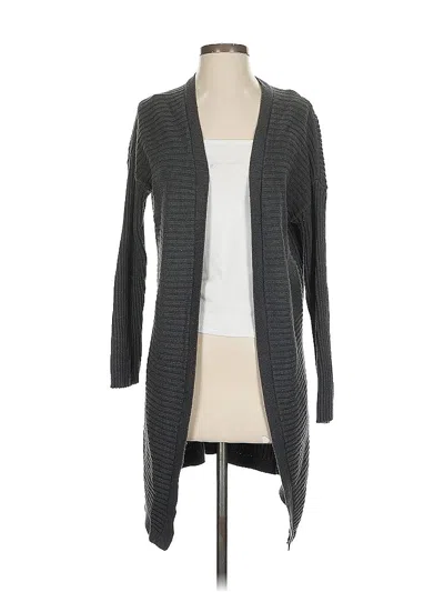 Pre-owned Gap Cardigan Sweater In Gray