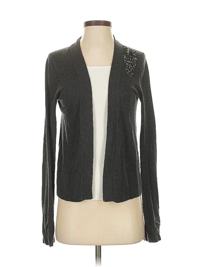 Pre-owned Gap Cardigan Sweater In Gray