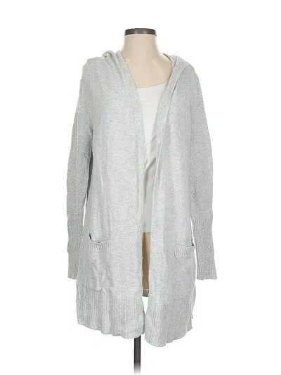 Pre-owned Gap Cardigan Sweater In Gray