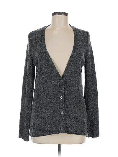 Pre-owned Gap Cardigan Sweater In Gray