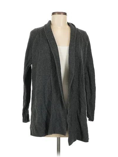 Pre-owned Gap Cardigan Sweater In Gray