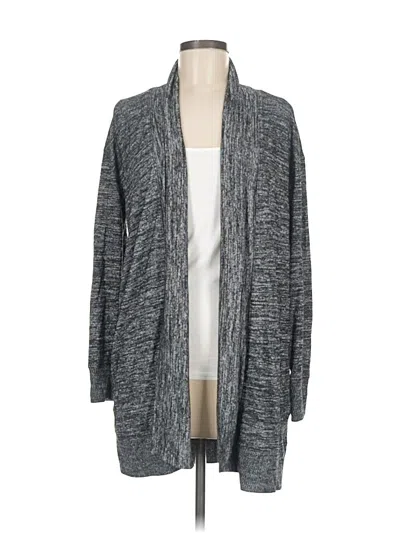 Pre-owned Gap Cardigan Sweater In Gray