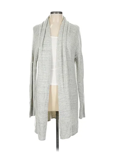 Pre-owned Gap Cardigan Sweater In Gray