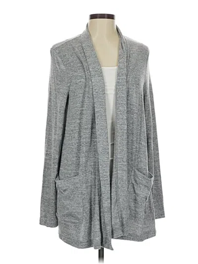 Pre-owned Gap Cardigan Sweater In Gray