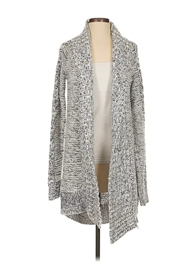 Pre-owned Gap Cardigan Sweater In Gray