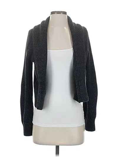 Pre-owned Gap Cardigan Sweater In Gray