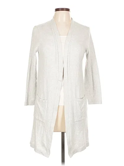 Pre-owned Gap Cardigan Sweater In Gray