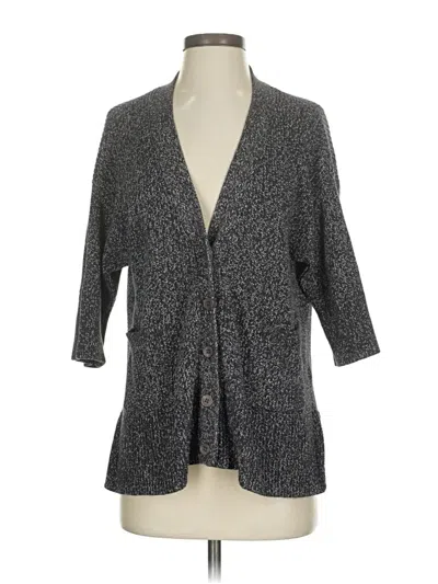 Pre-owned Gap Cardigan Sweater In Gray