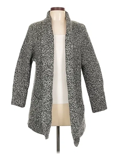 Pre-owned Gap Cardigan Sweater In Gray