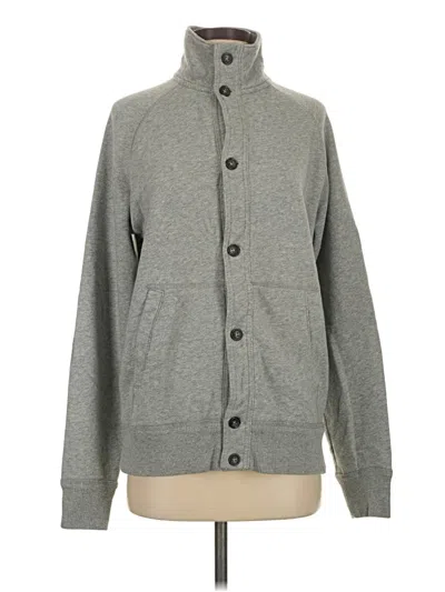 Pre-owned Gap Cardigan Sweater In Gray