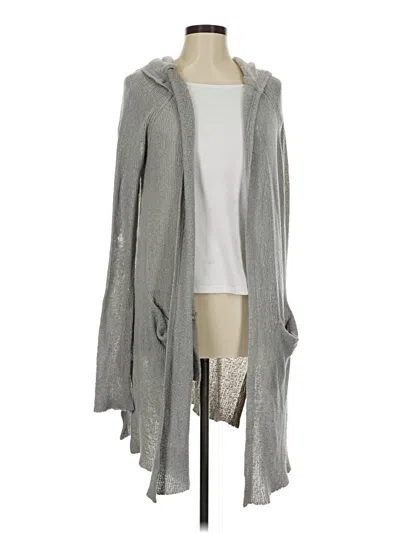 Pre-owned Gap Cardigan Sweater In Gray