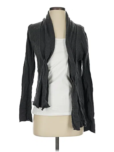 Pre-owned Gap Cardigan Sweater In Gray