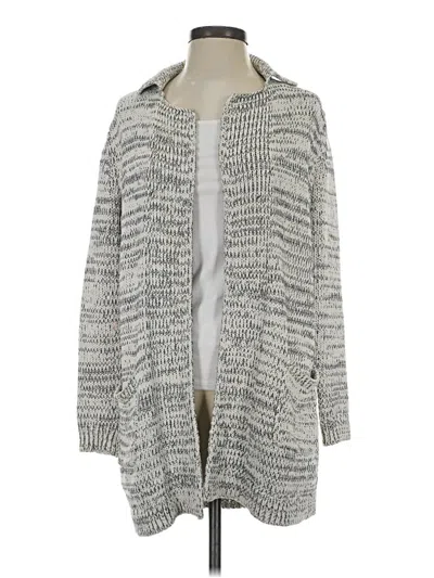 Pre-owned Gap Cardigan Sweater In Gray
