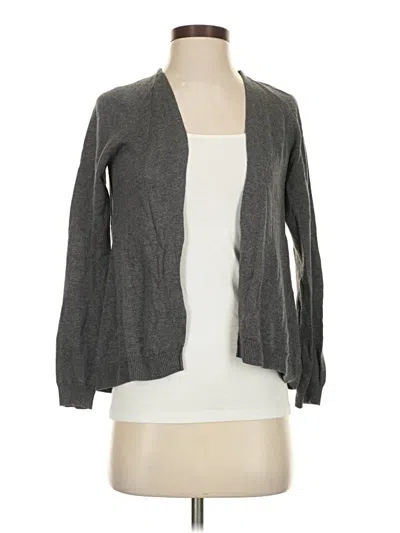 Pre-owned Gap Cardigan Sweater In Gray