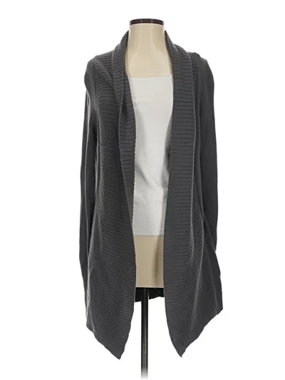 Pre-owned Gap Cardigan Sweater In Gray