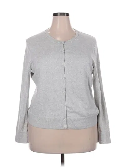 Pre-owned Gap Cardigan Sweater In Gray