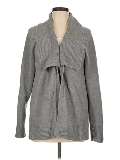 Pre-owned Gap Cardigan Sweater In Gray