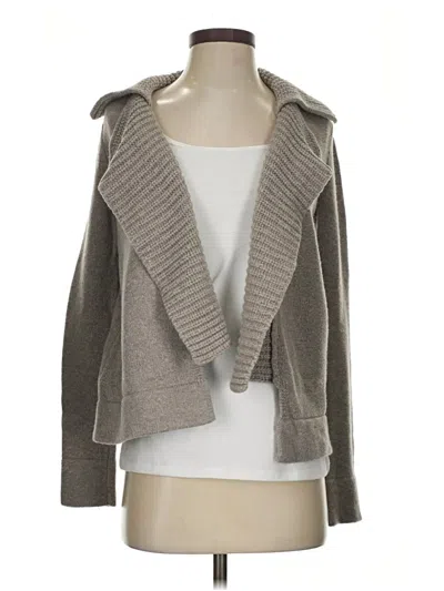 Pre-owned Gap Cardigan Sweater In Gray