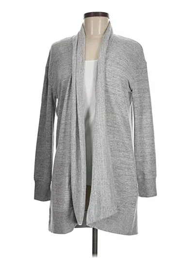 Pre-owned Gap Cardigan Sweater In Gray
