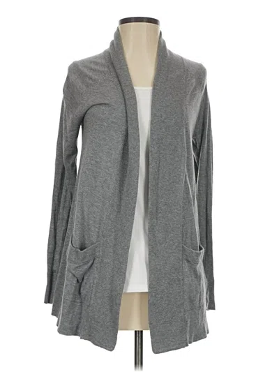 Pre-owned Gap Cardigan Sweater In Gray