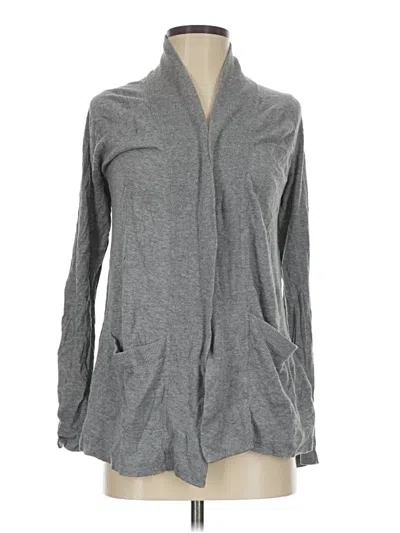 Pre-owned Gap Cardigan Sweater In Gray