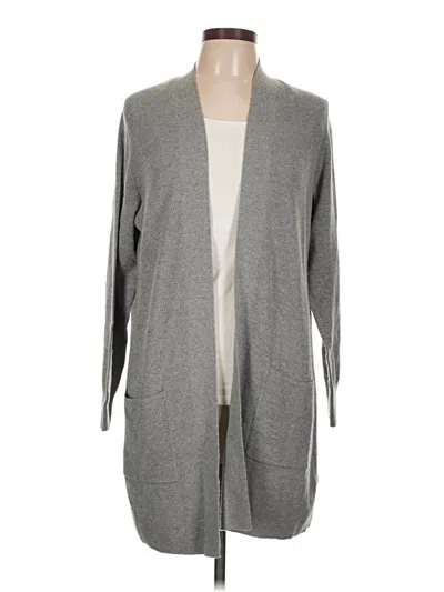 Pre-owned Gap Cardigan Sweater In Gray