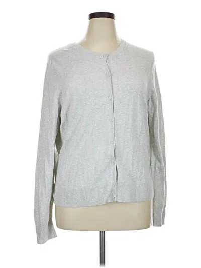 Pre-owned Gap Cardigan Sweater In Gray