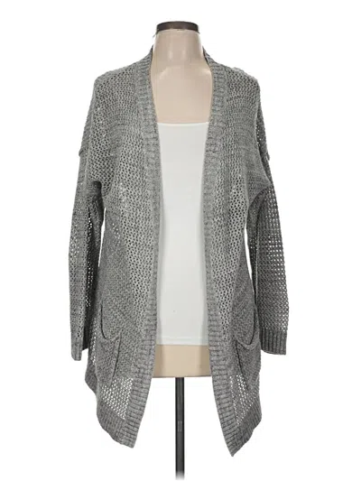 Pre-owned Gap Cardigan Sweater In Gray