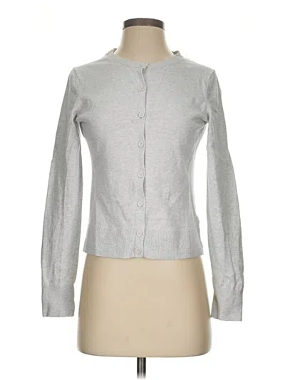 Pre-owned Gap Cardigan Sweater In Gray