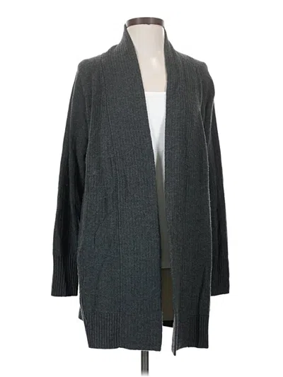 Pre-owned Gap Cardigan Sweater In Gray