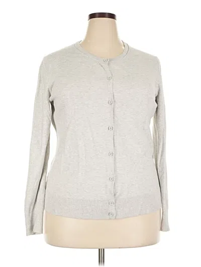 Pre-owned Gap Cardigan Sweater In Gray