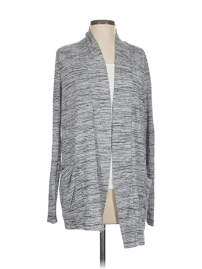 Pre-owned Gap Cardigan Sweater In Gray