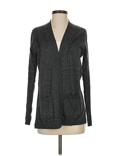 Pre-owned Gap Cardigan Sweater In Gray
