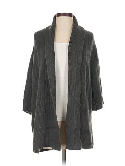 Pre-owned Gap Cardigan Sweater In Gray