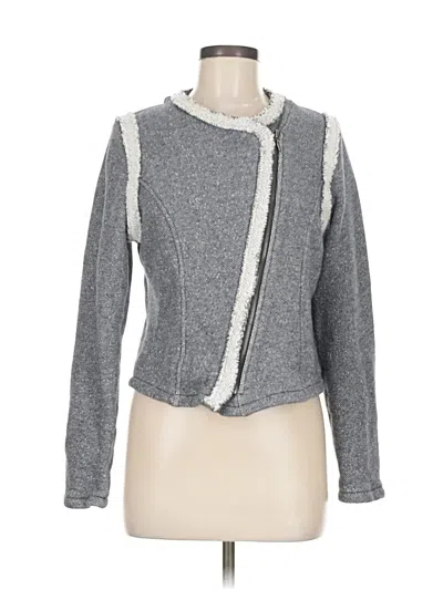 Pre-owned Gap Cardigan Sweater In Gray