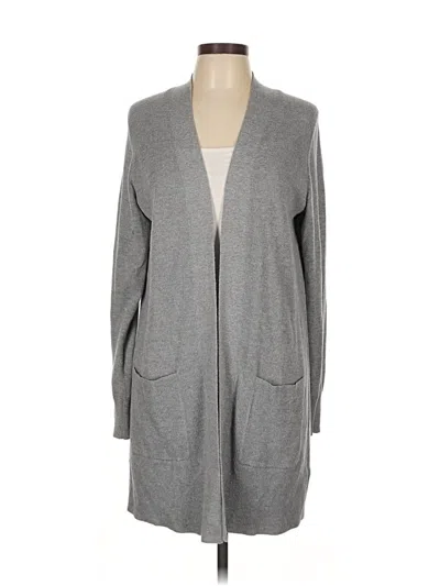 Pre-owned Gap Cardigan Sweater In Gray