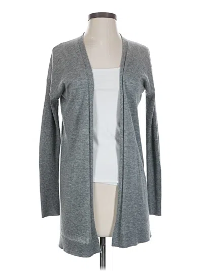 Pre-owned Gap Cardigan Sweater In Gray