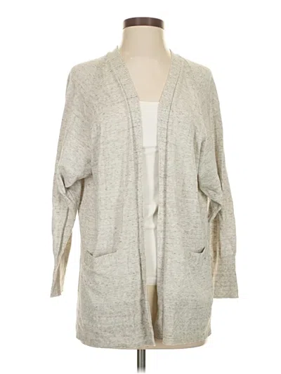 Pre-owned Gap Cardigan Sweater In Gray